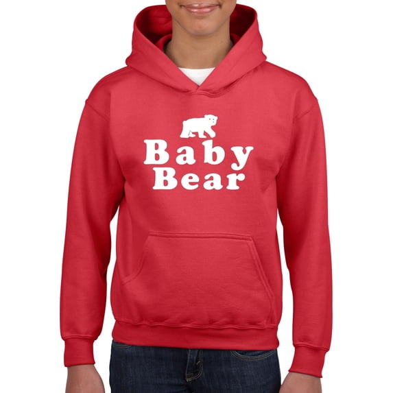 IWPF - Big Girls Hoodies and Sweatshirts - Baby Bear
