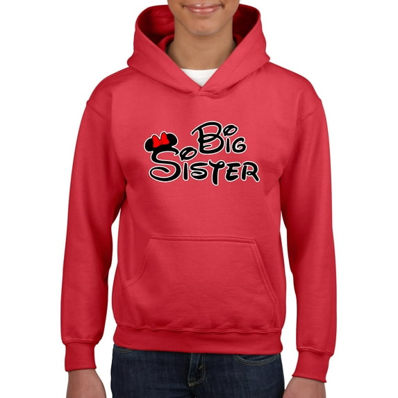 IWPF - Big Girls Hoodies and Sweatshirts - Big Sister