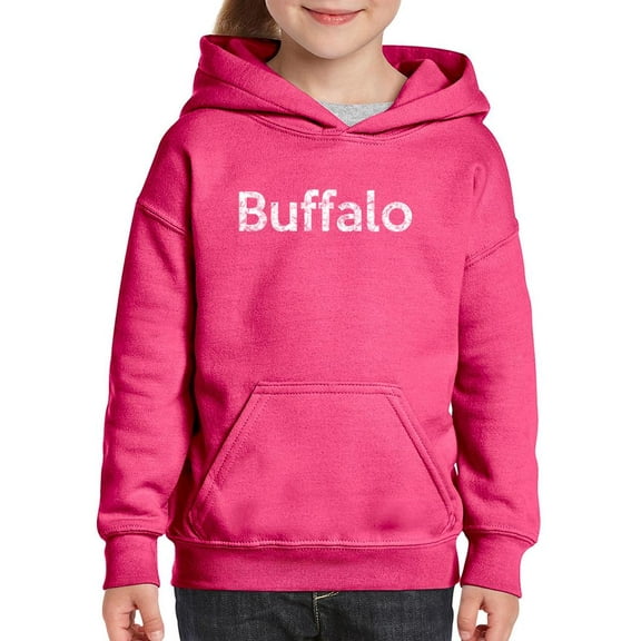 IWPF - Big Girls Hoodies and Sweatshirts - Buffalo