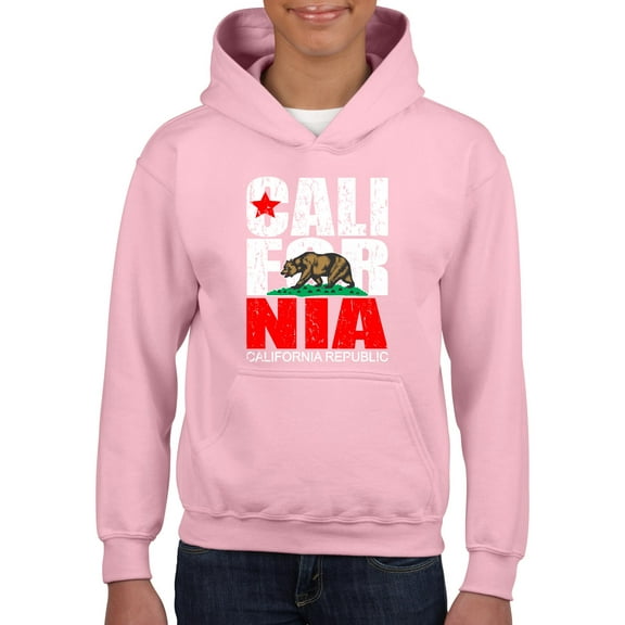 IWPF - Big Girls Hoodies and Sweatshirts - California Cali