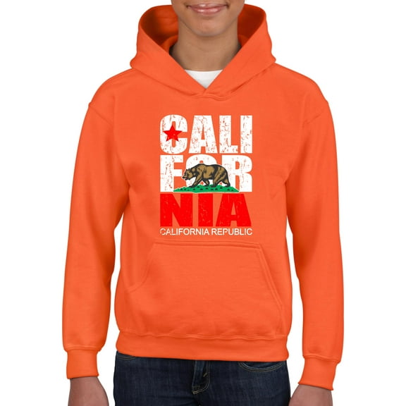 IWPF - Big Girls Hoodies and Sweatshirts - California Cali