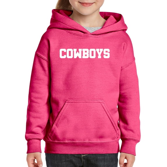 IWPF - Big Girls Hoodies and Sweatshirts - Cowboys