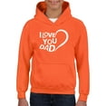 thumbnail image 1 of IWPF - Big Girls Hoodies and Sweatshirts - Dad I Love You, 1 of 5