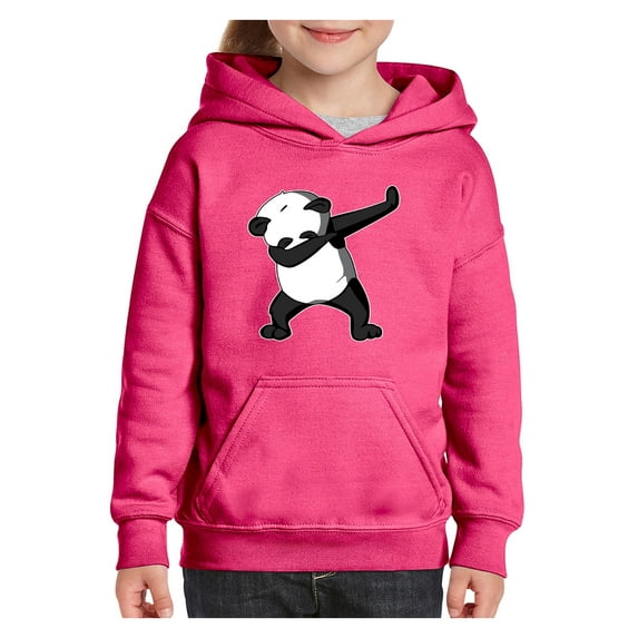 IWPF - Big Girls Hoodies and Sweatshirts - Dancing Panda