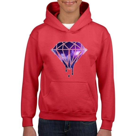 IWPF - Big Girls Hoodies and Sweatshirts - Diamond