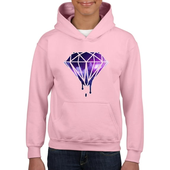 IWPF - Big Girls Hoodies and Sweatshirts - Diamond