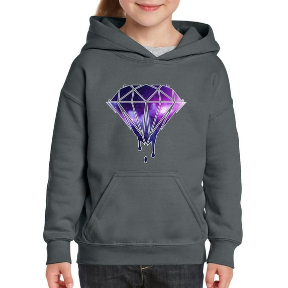 IWPF - Big Girls Hoodies and Sweatshirts - Diamond