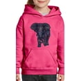 thumbnail image 1 of IWPF - Big Girls Hoodies and Sweatshirts - Elephant, 1 of 5