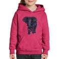 thumbnail image 1 of IWPF - Big Girls Hoodies and Sweatshirts - Elephant, 1 of 5
