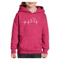 thumbnail image 1 of IWPF - Big Girls Hoodies and Sweatshirts - Heartbeat Horses, 1 of 5