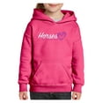 thumbnail image 1 of IWPF - Big Girls Hoodies and Sweatshirts - Horses Where My Heart Is, 1 of 5