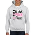 thumbnail image 1 of IWPF - Big Girls Hoodies and Sweatshirts - I Wear Pink for Someone Special, 1 of 5