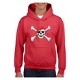 thumbnail image 1 of IWPF - Big Girls Hoodies and Sweatshirts - Jolly Roger Skull & Crossbones, 1 of 5