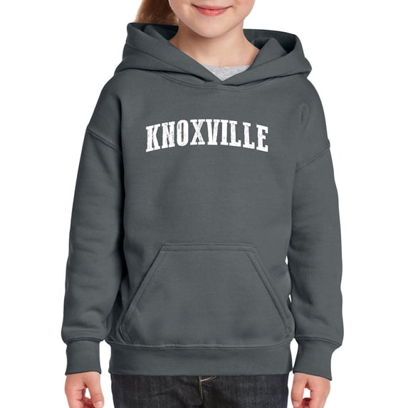 IWPF - Big Girls Hoodies and Sweatshirts - Knoxville TN Tennessee Flag