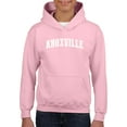 thumbnail image 1 of IWPF - Big Girls Hoodies and Sweatshirts - Knoxville TN Tennessee Flag, 1 of 5