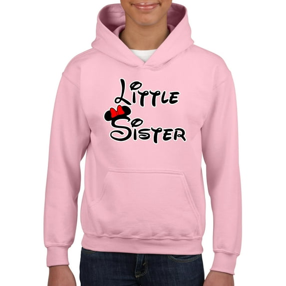 IWPF - Big Girls Hoodies and Sweatshirts - Little Sister