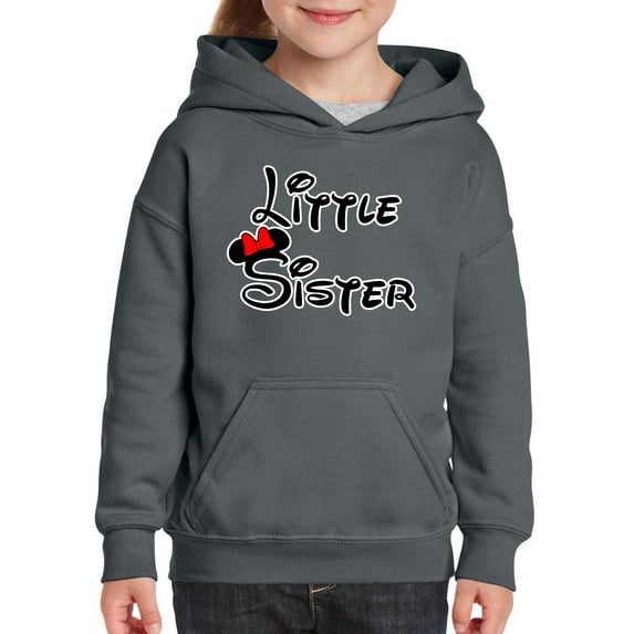 IWPF - Big Girls Hoodies and Sweatshirts - Little Sister