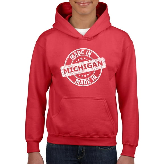 IWPF - Big Girls Hoodies and Sweatshirts - Michigan Made