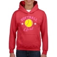 thumbnail image 1 of IWPF - Big Girls Hoodies and Sweatshirts - Softball Girl, 1 of 5