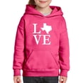 thumbnail image 1 of IWPF - Big Girls Hoodies and Sweatshirts - Texas Flag, 1 of 5