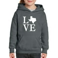 thumbnail image 1 of IWPF - Big Girls Hoodies and Sweatshirts - Texas Flag, 1 of 5