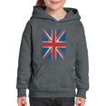 thumbnail image 1 of IWPF - Big Girls Hoodies and Sweatshirts - Union Jack British Flag, 1 of 5