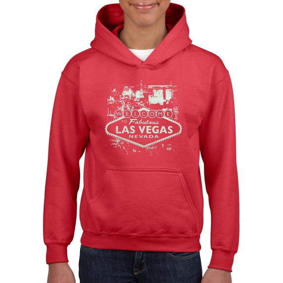 IWPF - Big Girls Hoodies and Sweatshirts - Welcome to Las Vegas Nevada