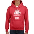 thumbnail image 1 of IWPF - Big Girls Hoodies and Sweatshirts - Birthday Gift Kings are Born in May, 1 of 5
