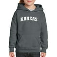 thumbnail image 1 of IWPF - Big Girls Hoodies and Sweatshirts, up to Big Girls Size 24 - Kansas, 1 of 5