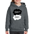 thumbnail image 1 of IWPF - Big Girls Hoodies and Sweatshirts - OKAY OKAY, 1 of 5