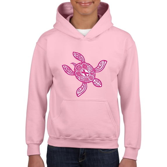 IWPF - Big Girls Hoodies and Sweatshirts, up to Big Girls Size 24 - Sea Turtle Hawaii