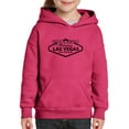 thumbnail image 1 of IWPF - Big Girls Hoodies and Sweatshirts, up to Big Girls Size 24 - Welcome to Las Vegas Nevada, 1 of 5