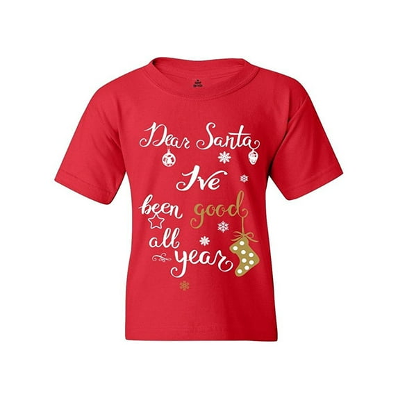 IWPF - Big Girls T-Shirts and Tank Tops - Christmas Dear Santa