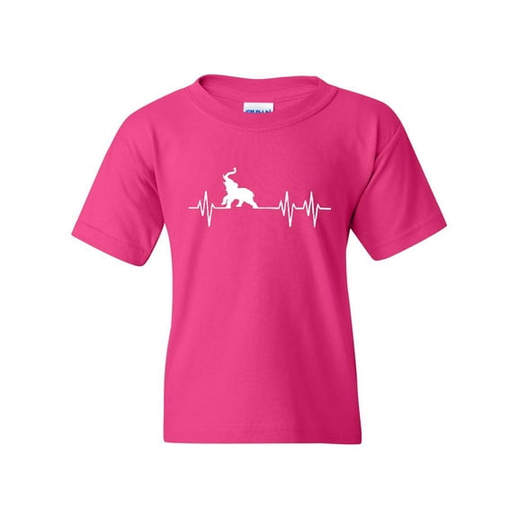 IWPF - Big Girls T-Shirts and Tank Tops - Elephant Heartbeat