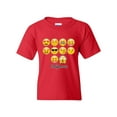 thumbnail image 1 of IWPF - Big Girls T-Shirts and Tank Tops - Emoji Entourage, 1 of 5