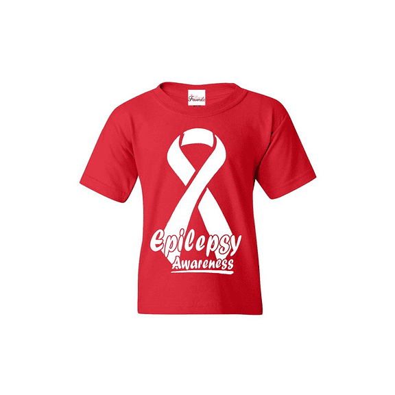 IWPF - Big Girls T-Shirts and Tank Tops - Epilepsy Ribbon
