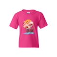 thumbnail image 1 of IWPF - Big Girls T-Shirts and Tank Tops - Flamingo, 1 of 5