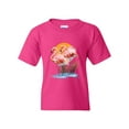 thumbnail image 1 of IWPF - Big Girls T-Shirts and Tank Tops - Flamingo, 1 of 5