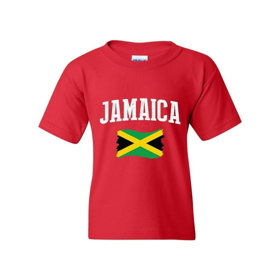 IWPF - Big Girls T-Shirts and Tank Tops - Jamaica Flag