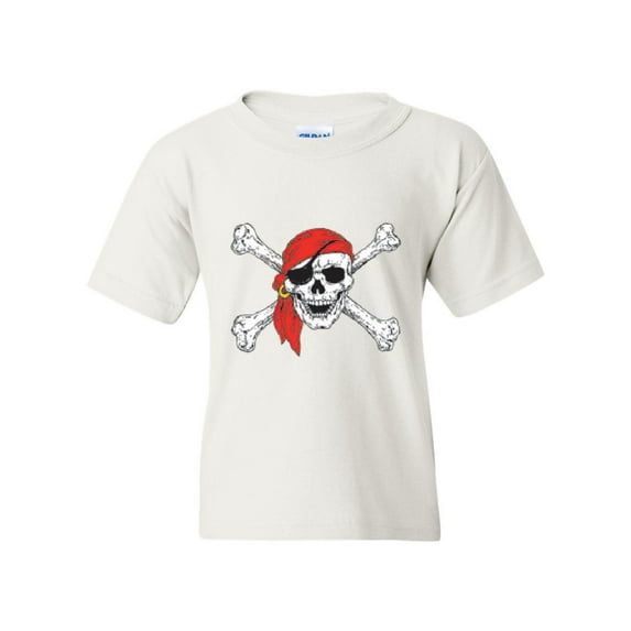 IWPF - Big Girls T-Shirts and Tank Tops - Jolly Roger Skull & Crossbones