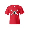 thumbnail image 1 of IWPF - Big Girls T-Shirts and Tank Tops - Jolly Roger Skull & Crossbones, 1 of 5