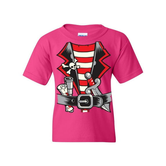 IWPF - Big Girls T-Shirts and Tank Tops - Pirate Costume
