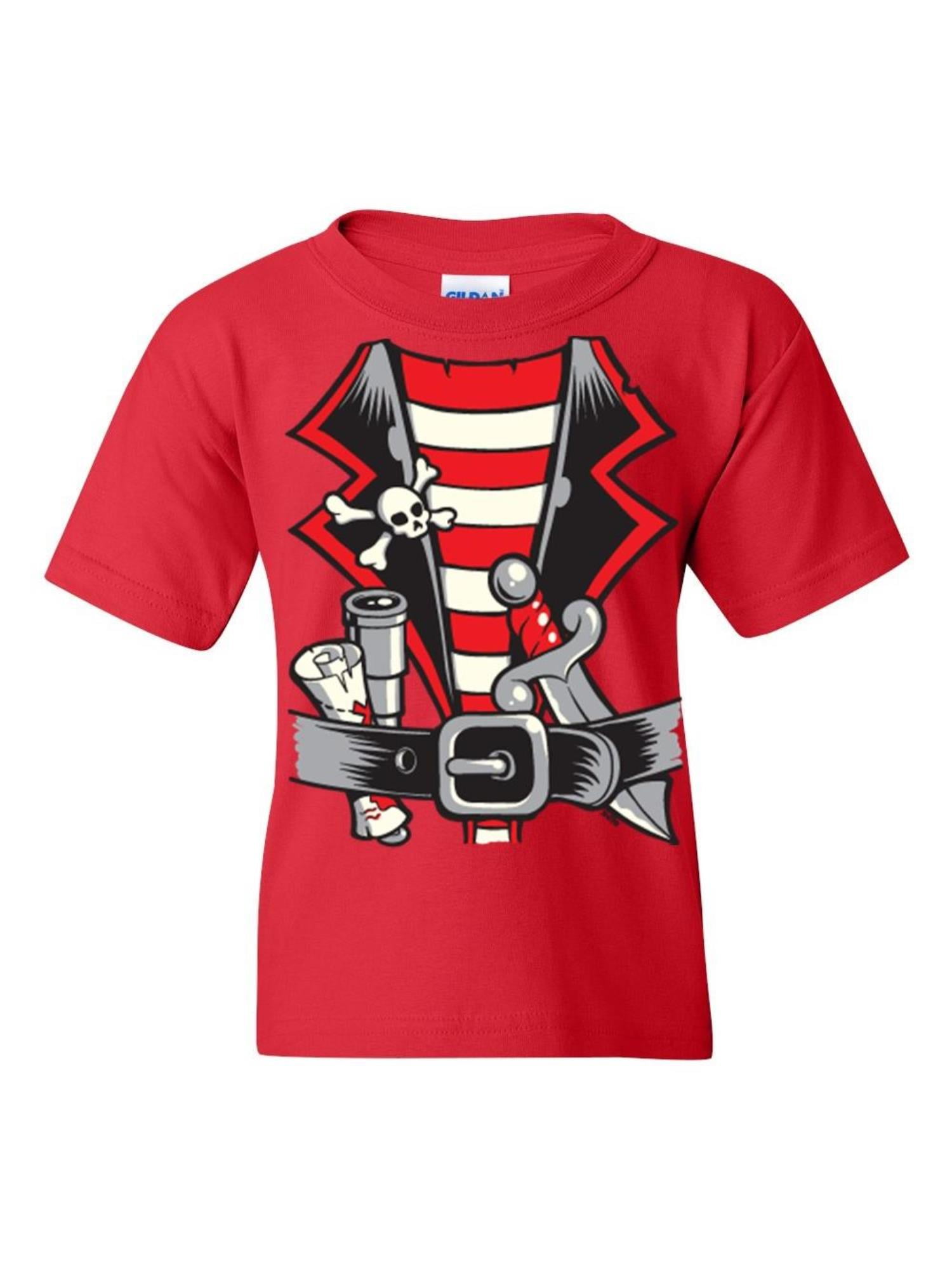 IWPF - Big Girls T-Shirts and Tank Tops - Pirate Costume - Walmart.com