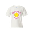 thumbnail image 1 of IWPF - Big Girls T-Shirts and Tank Tops - Softball Girl, 1 of 5