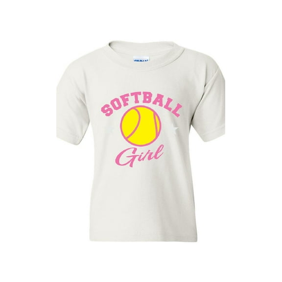 IWPF - Big Girls T-Shirts and Tank Tops - Softball Girl
