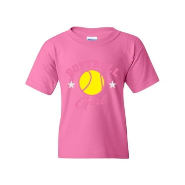 IWPF - Big Girls T-Shirts and Tank Tops - Softball Girl