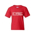 thumbnail image 1 of IWPF - Big Girls T-Shirts and Tank Tops - Softball with Ball, 1 of 5