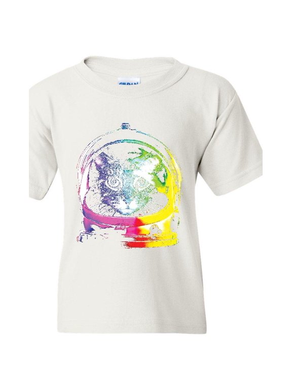- Big Girls T-Shirts and Tank Tops - Space Cat