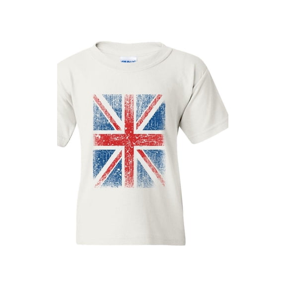 IWPF - Big Girls T-Shirts and Tank Tops - Union Jack British Flag