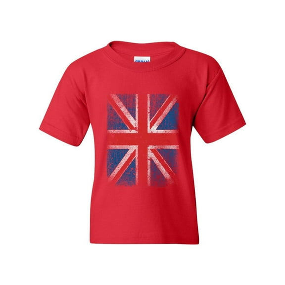 IWPF - Big Girls T-Shirts and Tank Tops - Union Jack British Flag